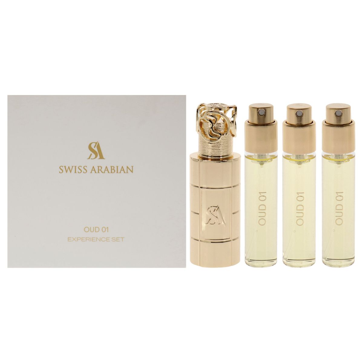 SWISS ARABIAN - Oud 01 Set de 4 Fragancias Mini 10ml c/u Swiss Arabian