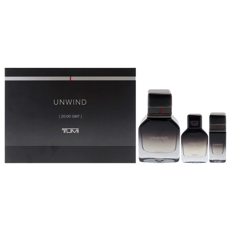 TUMI - Unwind Set de 3 Fragancias 100EDP+MiniSPRAY30+SPRAY50 Tumi