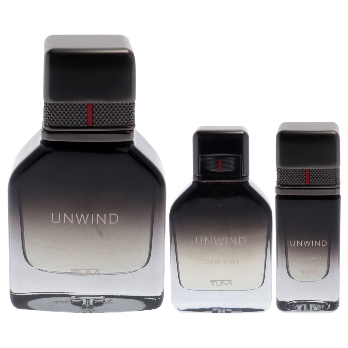 TUMI - Unwind Set de 3 Fragancias 100EDP+MiniSPRAY30+SPRAY50 Tumi
