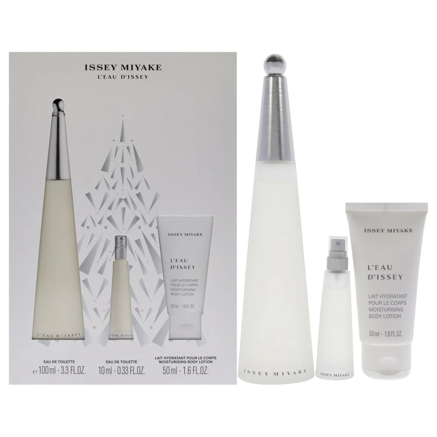 ISSEY MIYAKE L'Eau d'Issey 限定ギフトセット ISSEY MIYAKE Leau Dissey Set de 3 Perfumes Issey Miyake