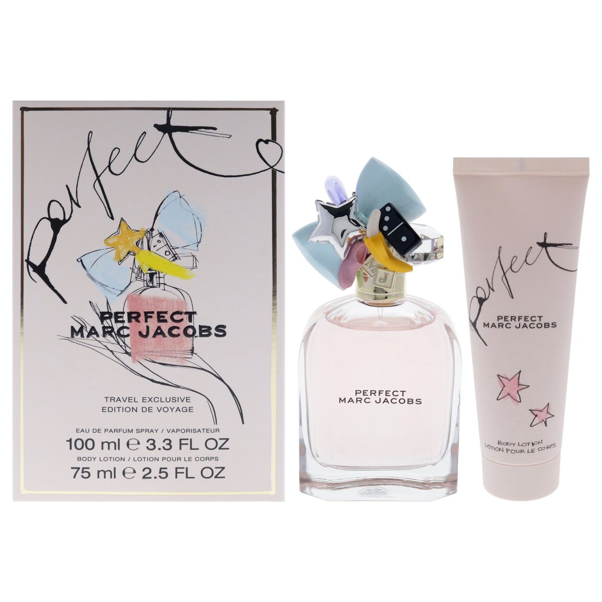 MARC JACOBS - Set De Perfume Edp Mujer Perfect 100 Ml + Loción Corporal 75 Marc Jacobs