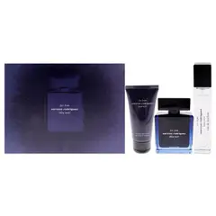 NARCISO RODRIGUEZ - Bleu Noir Set de 3 Fragancias EDP100ml + Gel50ml +EDP10ml
