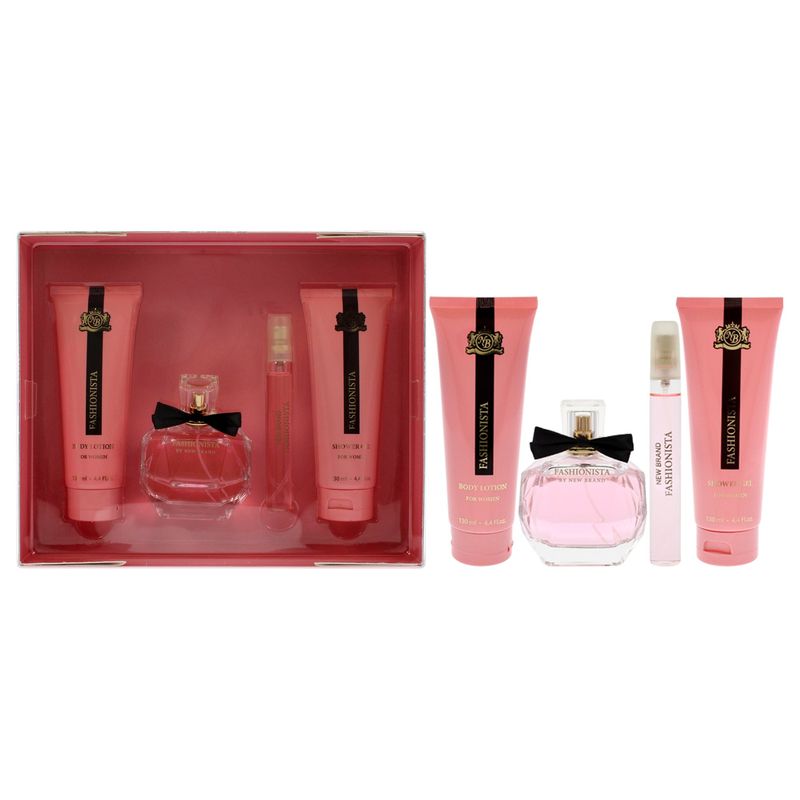 NEW BRAND - Prestige Fashionista Set de 4 Fragancias New Brand