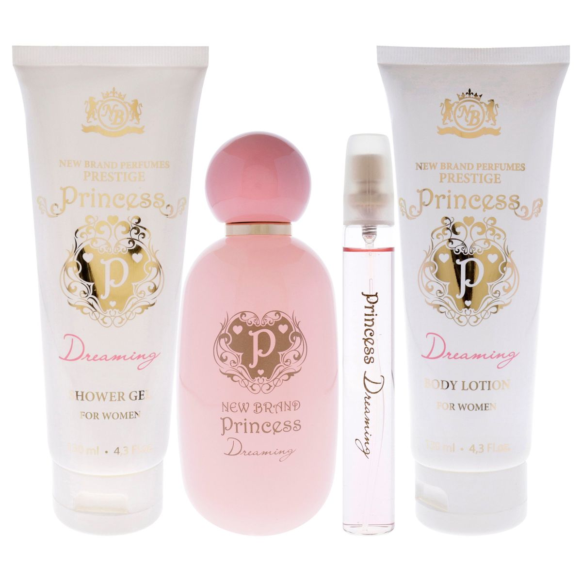 NEW BRAND - Prestige Princess Dreaming Set de 4 Fragancias New Brand