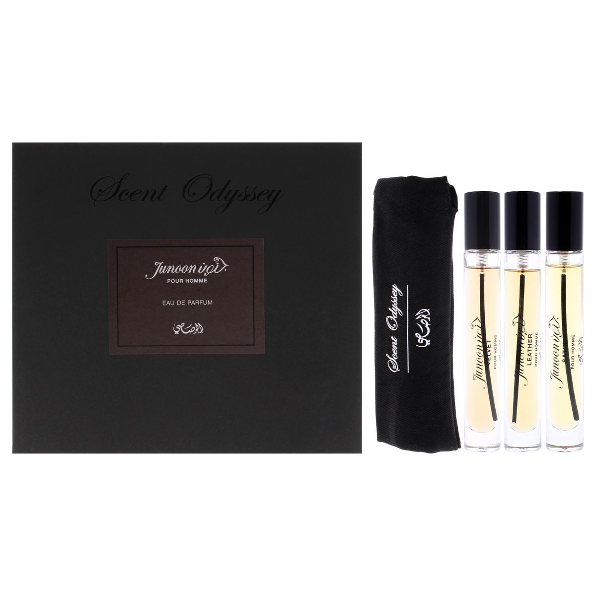 RASASI - Scent Odyssey Junoon Set 3 Mini Fragancias 7.5mlc/u Rasasi
