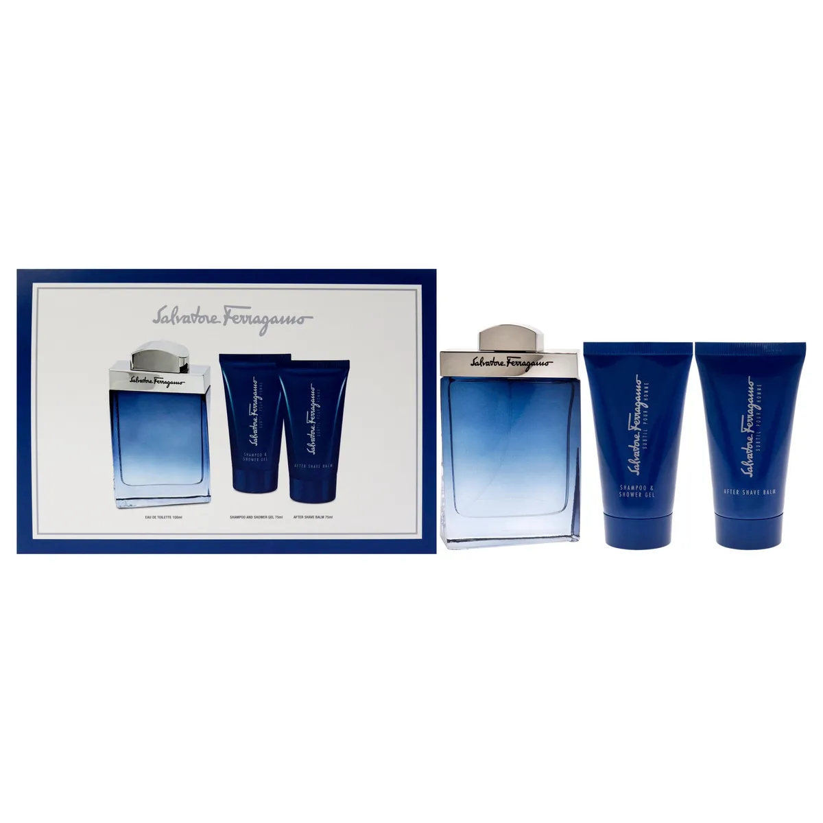 SALVATORE FERRAGAMO - Subtil Set de 3 Fragancias EDT100ml Salvatore Ferragamo
