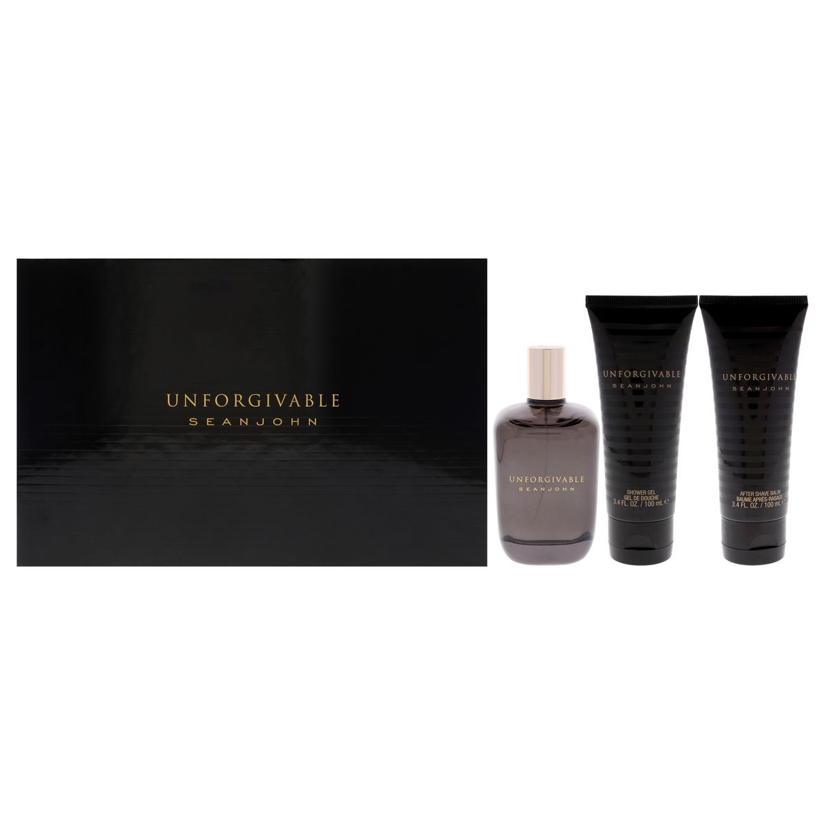 SEAN JOHN - Set Perfume Hombre Unforgivable Edt 125 Ml + Shower 100 After Shave Balm Sean John