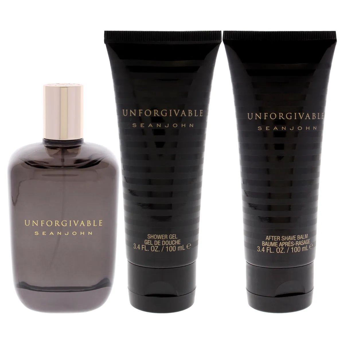 SEAN JOHN - Set Perfume Hombre Unforgivable Edt 125 Ml + Shower 100 After Shave Balm Sean John