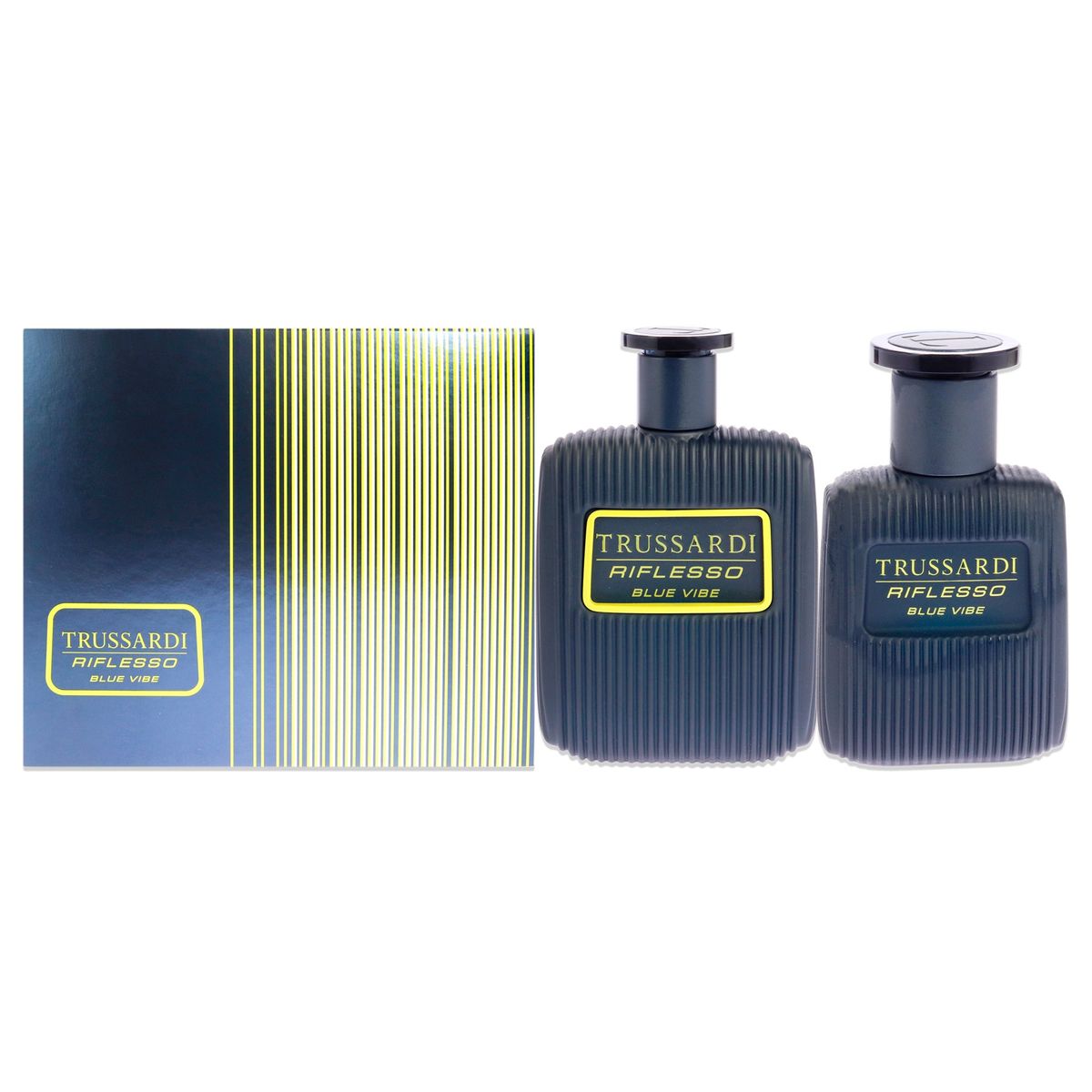 TRUSSARDI - Perfume Hombre Riflesso Blue Vibe Set 2 Fragancias Edt 130 Ml Trussardi