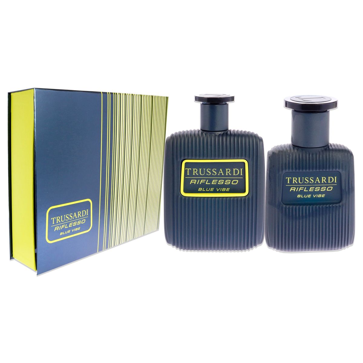 TRUSSARDI - Perfume Hombre Riflesso Blue Vibe Set 2 Fragancias Edt 130 Ml Trussardi