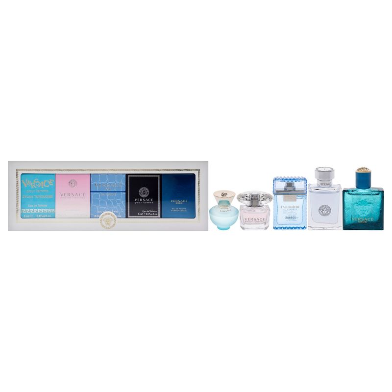 VERSACE - Versace Miniatures Set 5 Fragancias Mini 5ml c/u Versace