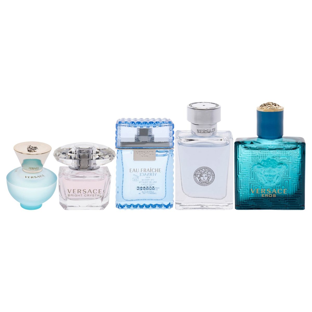 VERSACE - Versace Miniatures Set 5 Fragancias Mini 5ml c/u Versace
