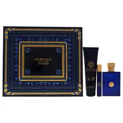 VERSACE - Dylan Blue Set de 3 Fragancias 100EDT+MiniEDT10