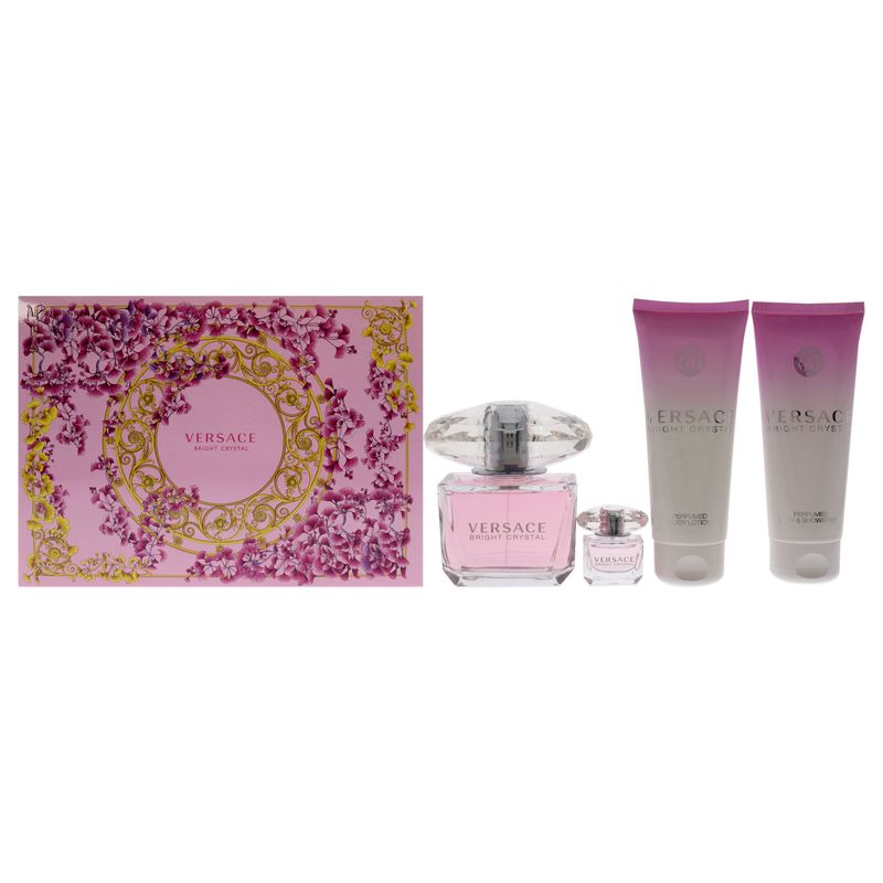 VERSACE - Versace Bright Crystal Set de 4 Fragancias 90EDT Versace