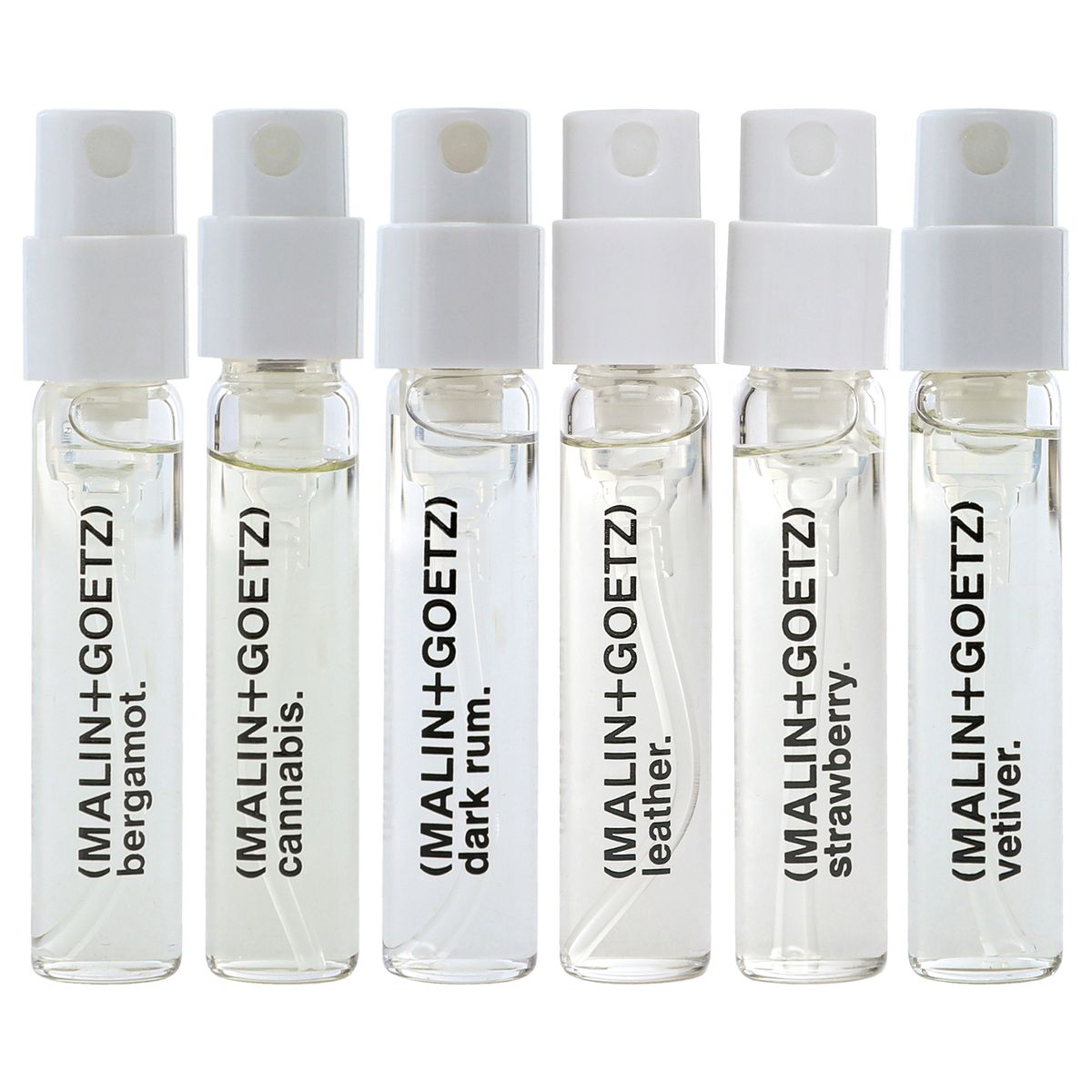 MALIN + GOETZ - Set de 6 Mini Fragrancias 1.8ml c/u Discovery Malin + Goetz