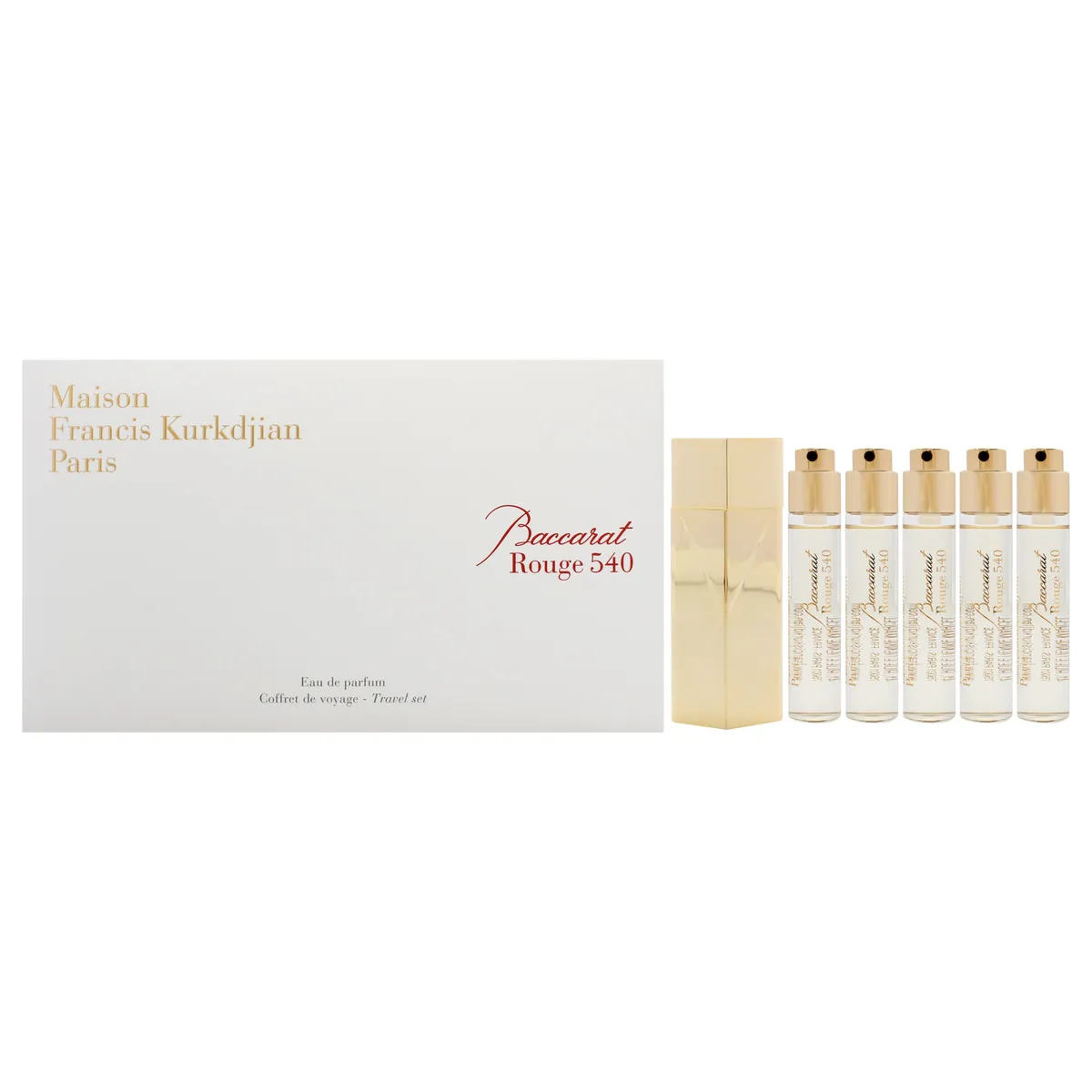 MAISON FRANCIS KURKDJIAN - Baccarat Rouge 540 Set 6 Perfumes EDP11ml c/u Maison Francis Kurkdjian