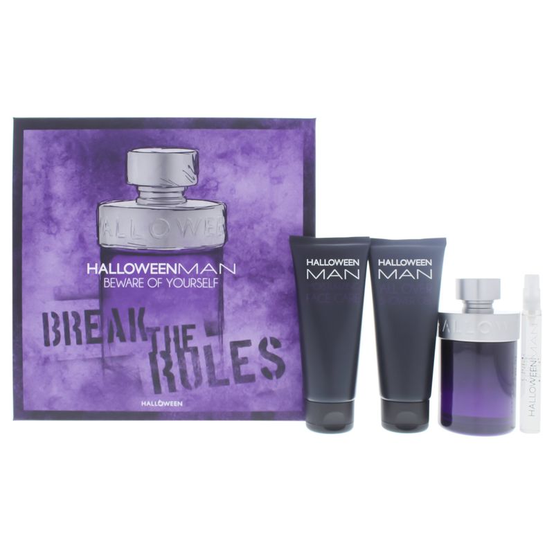 J DEL POZO - Halloween Man Set de 4 Perfumes EDT125ml+EDT10ml+GEL100ml+Hidratante100ml J Del Pozo
