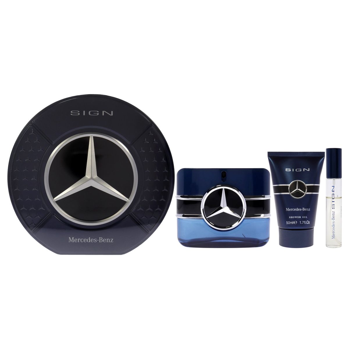 MERCEDES BENZ - Set Perfume Unisex Sign Edp 100 Ml + Mini 10 De Ducha 50 Mercedes Benz