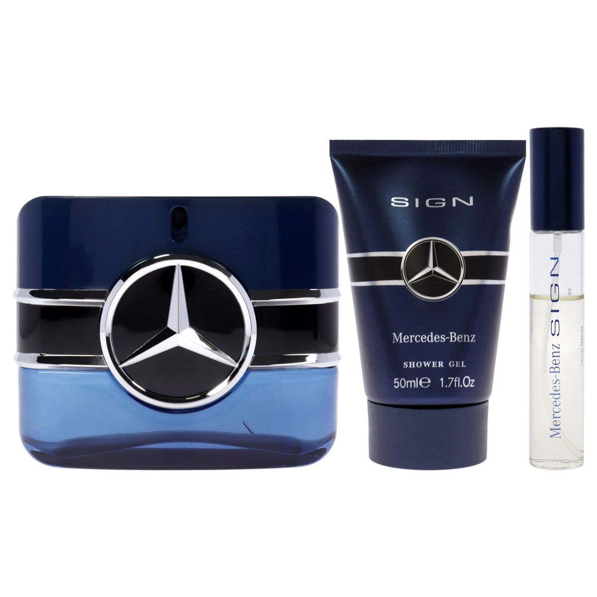 MERCEDES BENZ - Set Perfume Unisex Sign Edp 100 Ml + Mini 10 De Ducha 50 Mercedes Benz