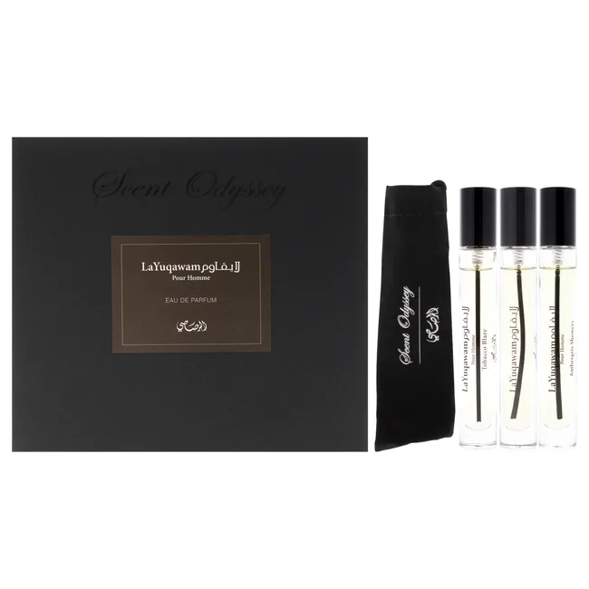 RASASI - Scent Odyssey La Yuqawam Set 3 Mini Fragancias 7.5mlc/u Rasasi