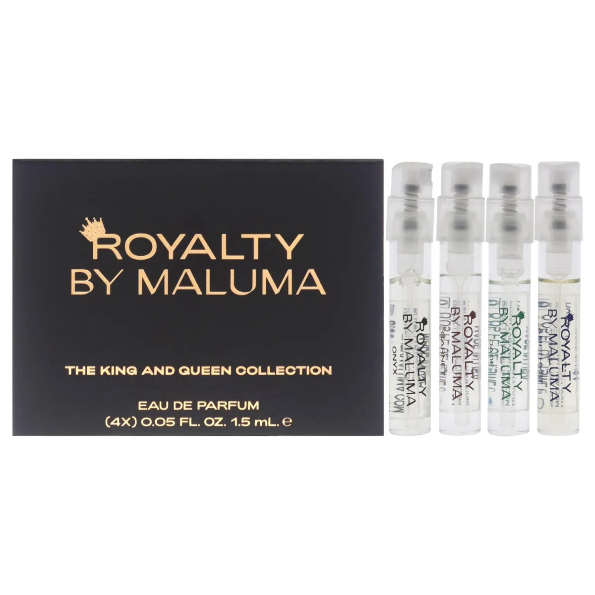 ROYALTY BY MALUMA - The King&Queen Set 4 Fragancias 2ml c/u Royalty By Maluma