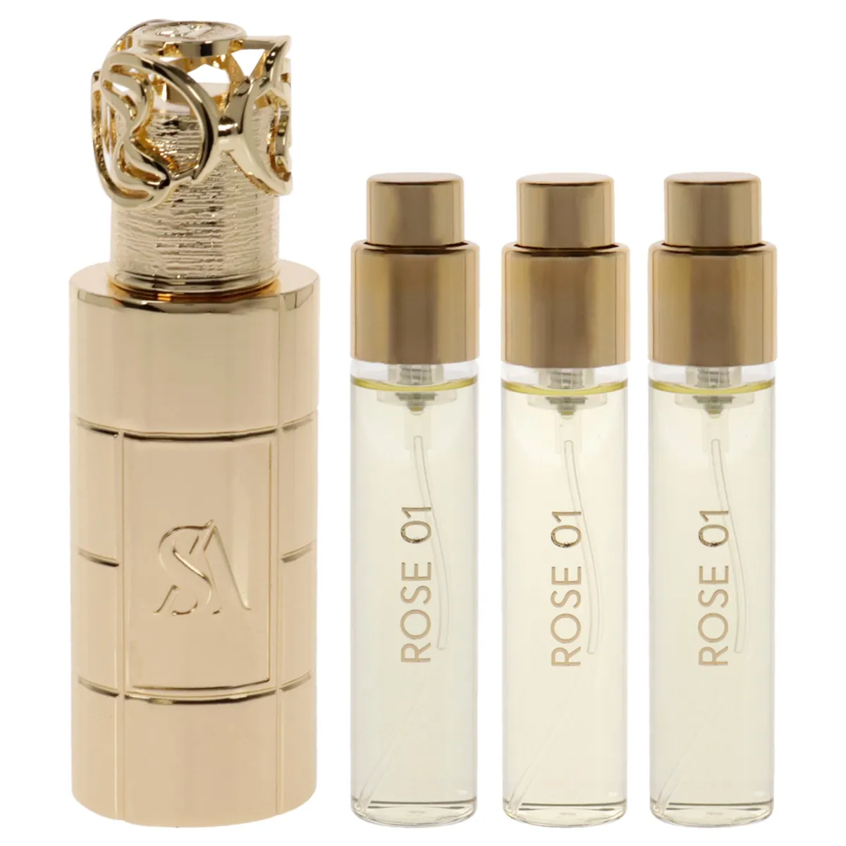 SWISS ARABIAN - Set De 4 Mini Perfume Hombre Rose 01 Edp 10 Ml Swiss Arabian