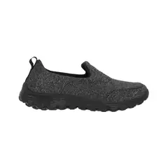 BAMERS - Slip On Mujer Melange Mirlo Negro