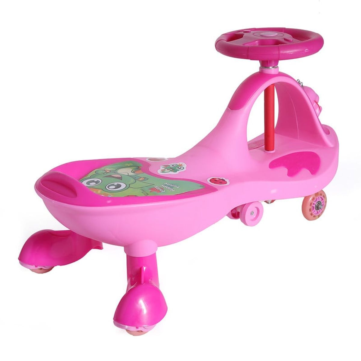ARTHOME - SWING CAR RANA INFANTIL ROSADO ARTHOME