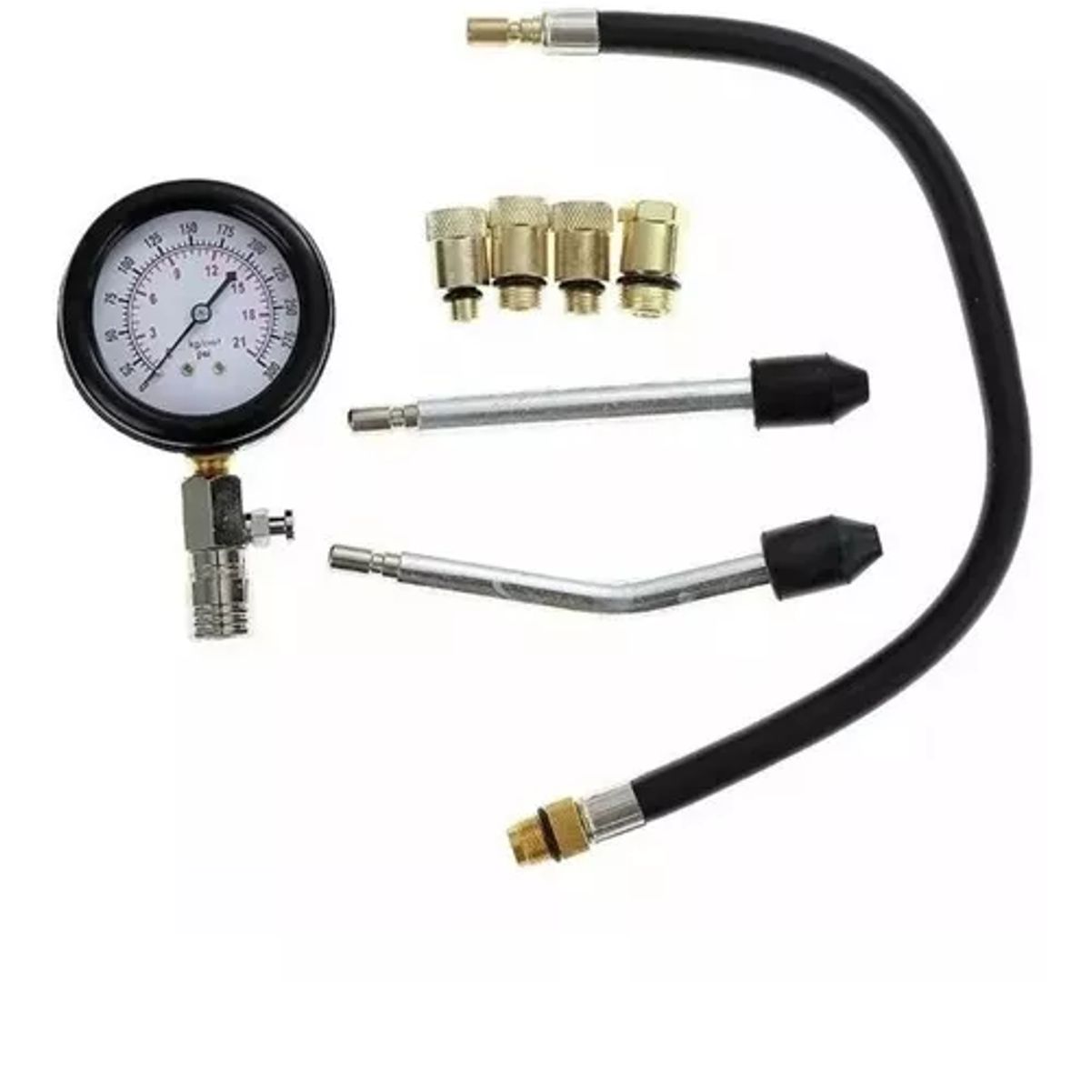 GENERICO - Medidor De Compresión Cilindros Compresimetro Para Motoauto