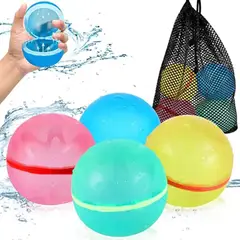 GENERICO - Pack 6 Bombitas De Agua Magnéticas Premium Reutilizables