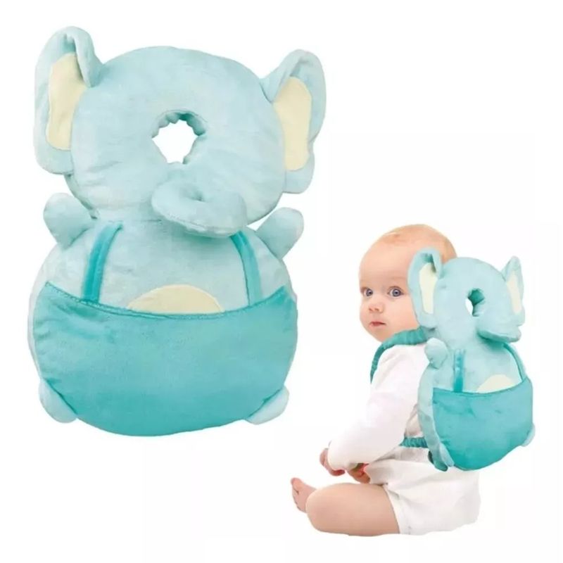 GENERICO - Almohada Protectora Para Bebé Mochila Anticaída Antigolpes