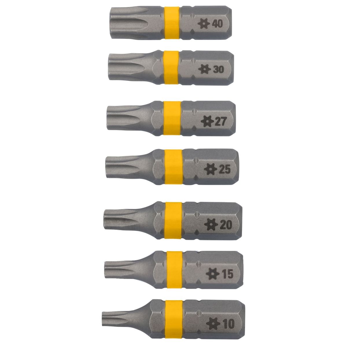 DEWALT - Set 7 puntas torx 1” MAXFIT DEWALT DWAF1TS-7H
