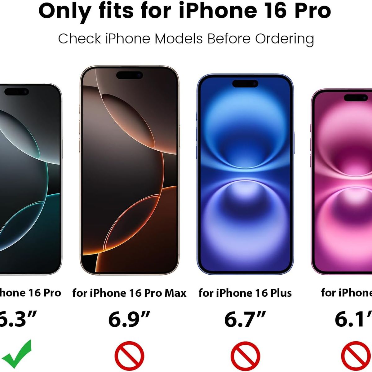 XUNDD - Carcasa para iPhone 16 Pro Militar Antigolpes Magnetica