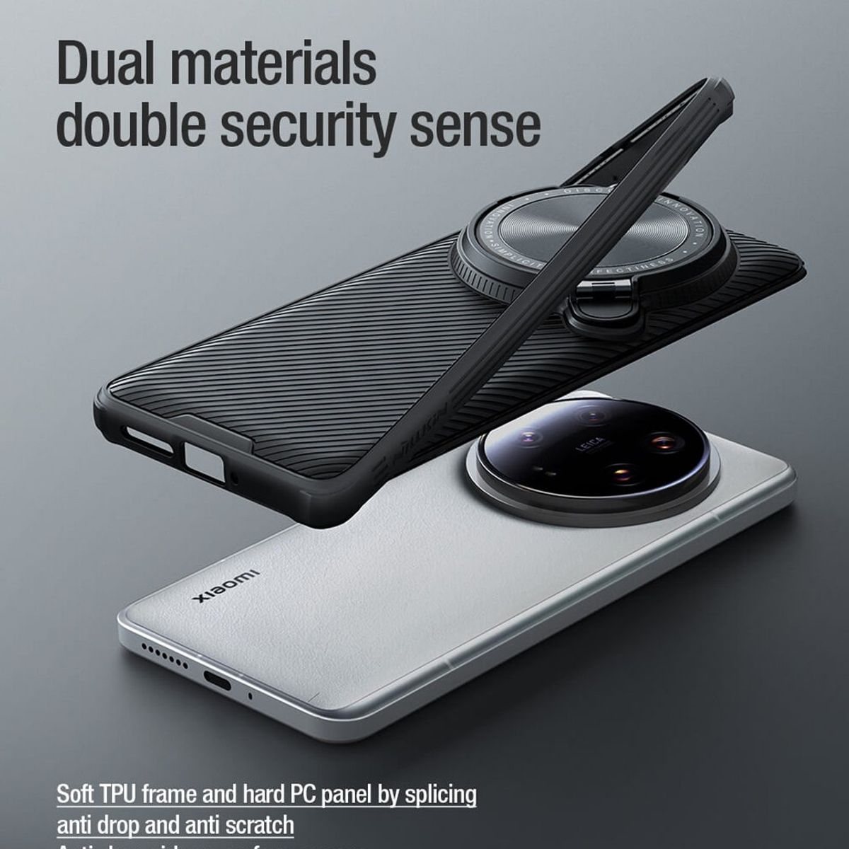 NILLKIN - Carcasa para Xiaomi 14 Ultra Nillkin Camshield Antigolpes