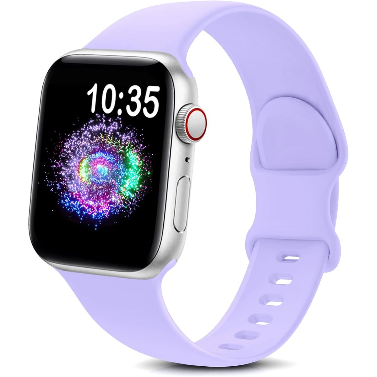 GENERICO - Correa Silicona Para Apple Watch 38 40 41 42mm Lila