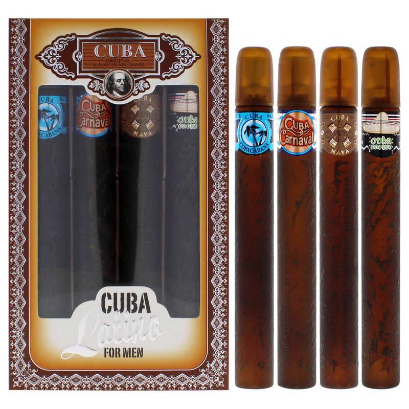 CUBA - Cuba Latino Collection Set de 4 Perfumes 35ml c/u Cuba