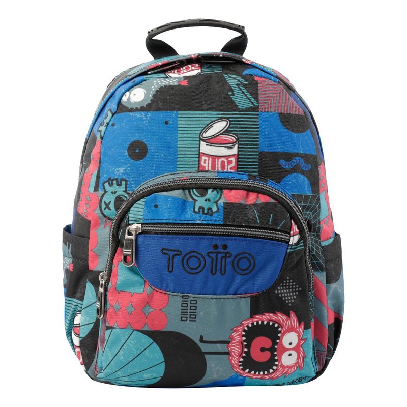 TOTTO - Totto Mochila Notebook Escolar Niño Impermeable Eco003