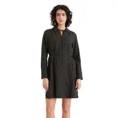 DOCKERS - Vestido Mujer Shift Regular Fit Negro