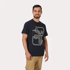 GANGSTER - Polera Mc Básica Atalaia Azul