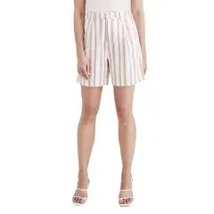 DOCKERS - Short Mujer Original Khaki Pleated Rojo