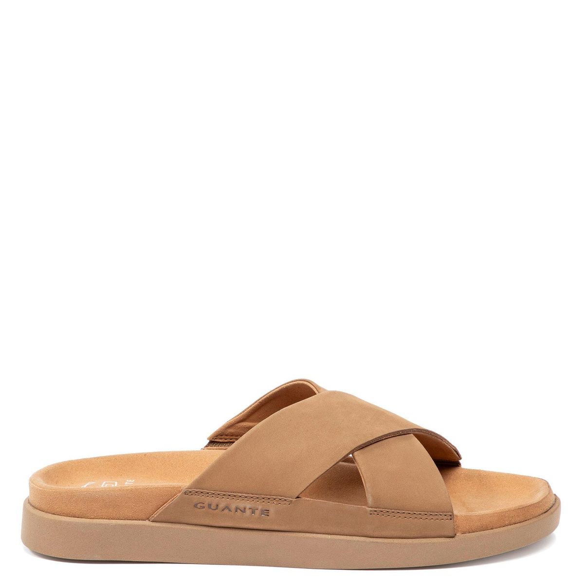 GUANTE - Sandalia semi abierta - Hombre - Berna - Guante - Camel