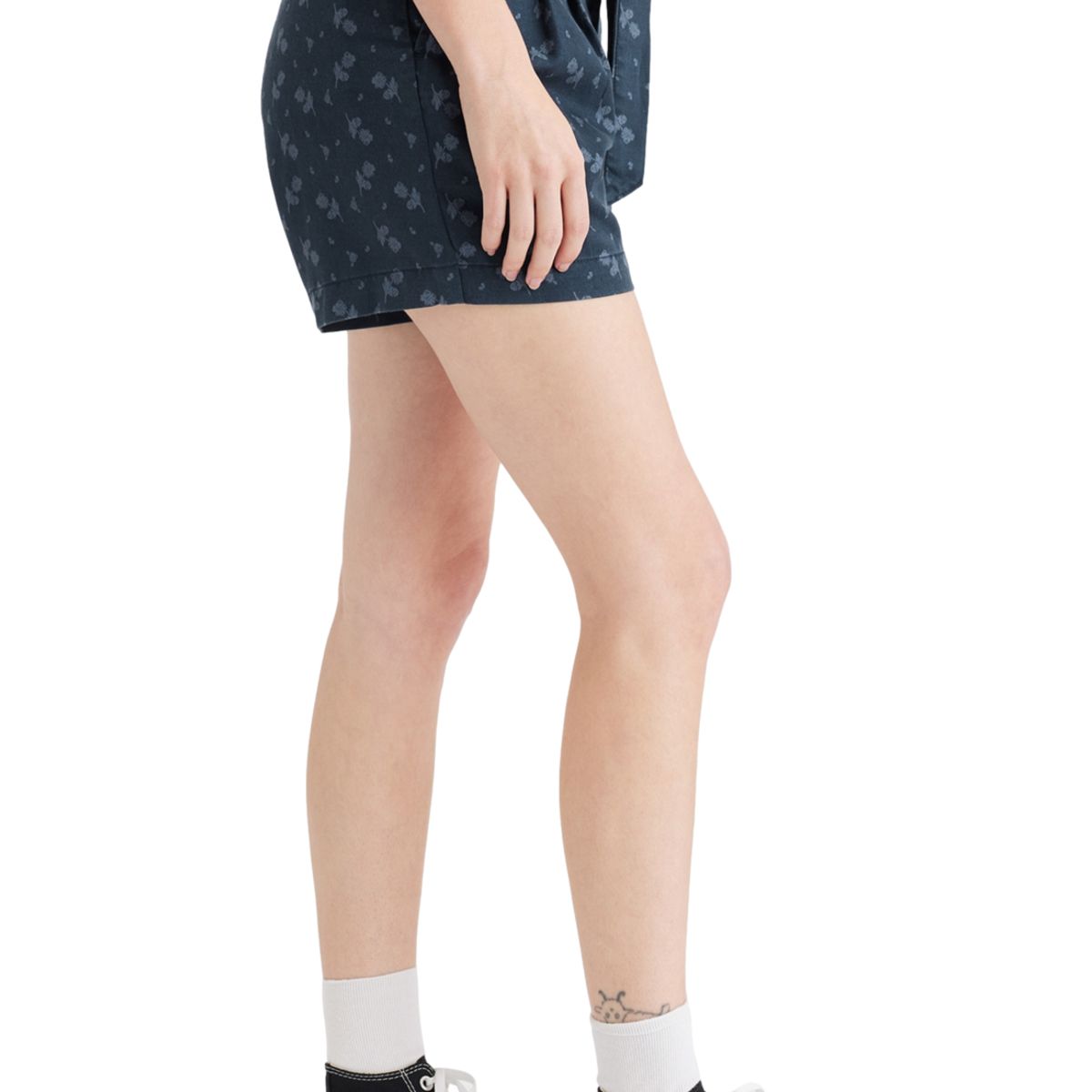 DOCKERS - Short Mujer Tie Front Azul Dockers