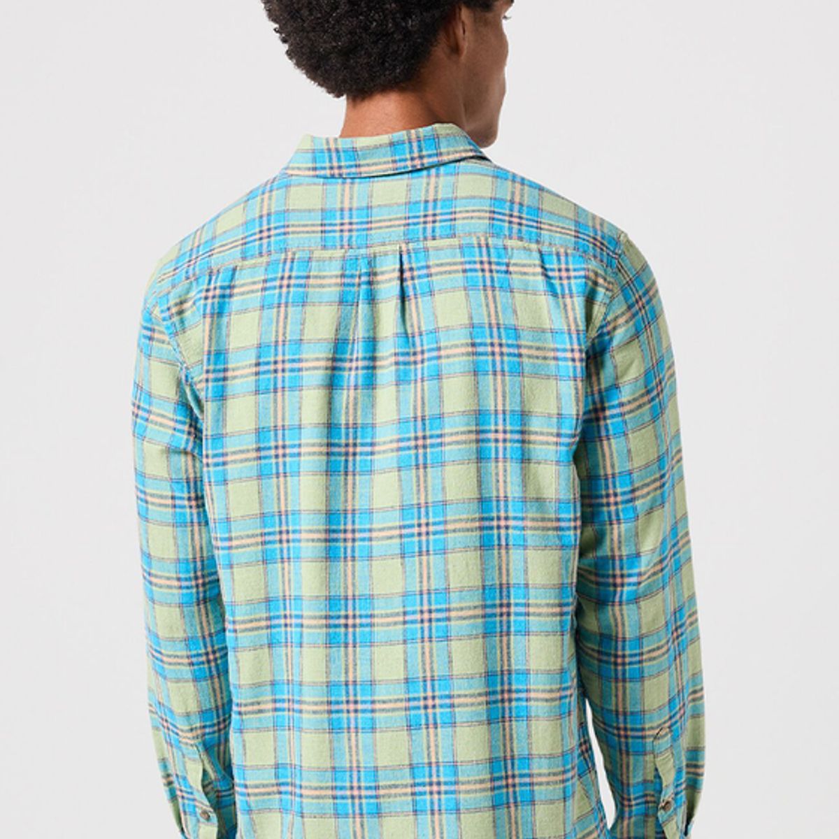 WRANGLER - Camisa Regular Fit 1 Pocket LS Verde