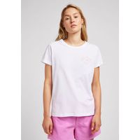 Polera Regular Fit Graphic Beach Tee Blanco
