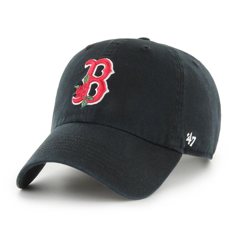 47 - Jockey Boston Red Sox Clean Up Thorn Black - Negro