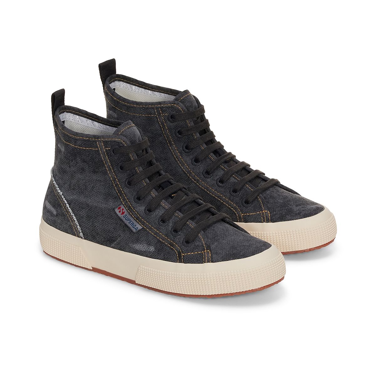 SUPERGA - Zapatilla 2573 Cotton Denim Black Bristol Beige
