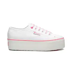 SUPERGA - Barbie x 2790 Zapatilla Classic White Pink - Blanco