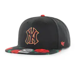 47 - Jockey New York Yankees Captain Rose Garden Black - Negro