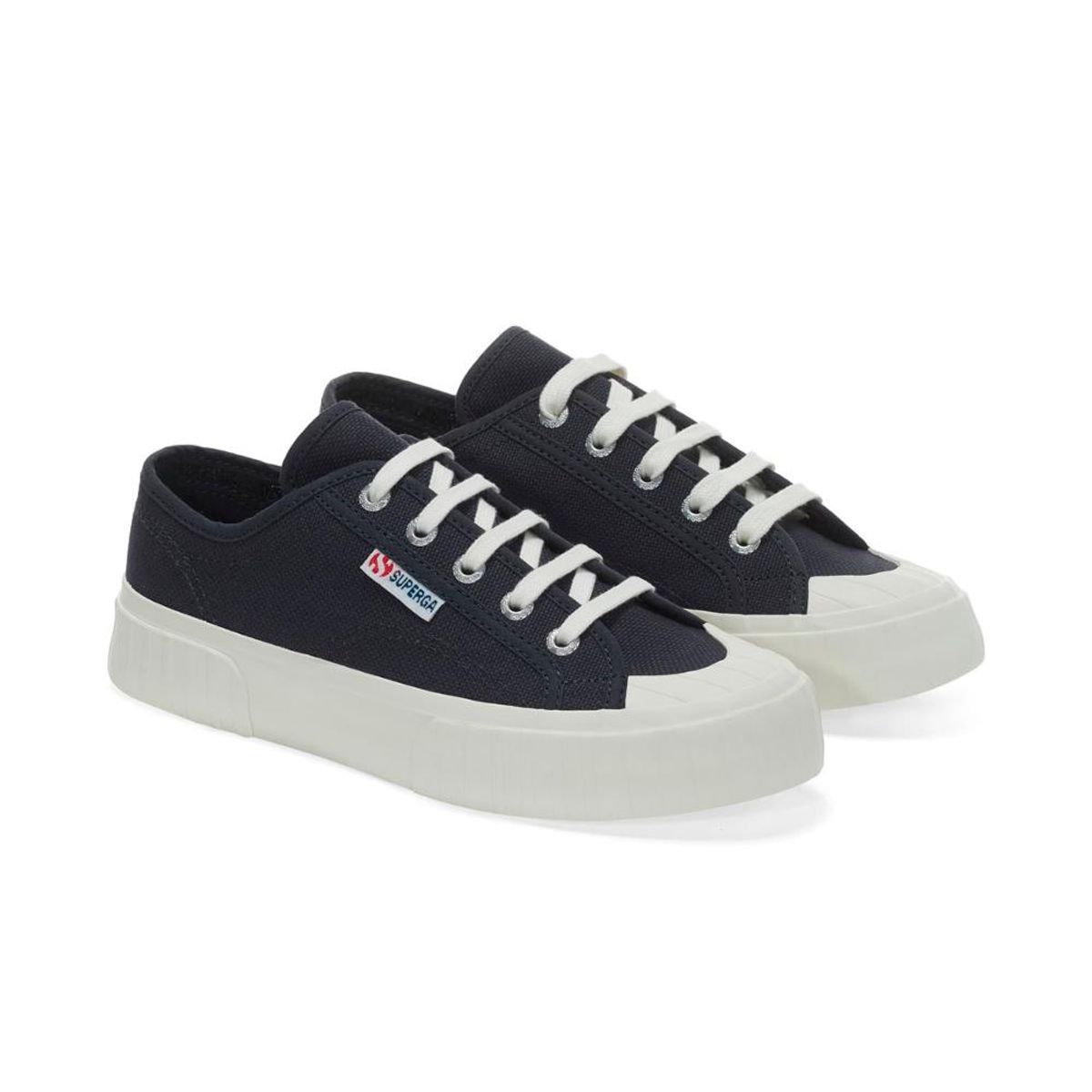 SUPERGA - Zapatilla 2630 Stripe Blue Grey Dark