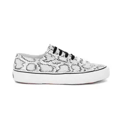 SUPERGA - Zapatilla 2490 Bold Snake White Black - Blanco